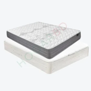 Pack Canapé + Colchón 120x190 cm | Canapé madera | Colchón viscoelástica